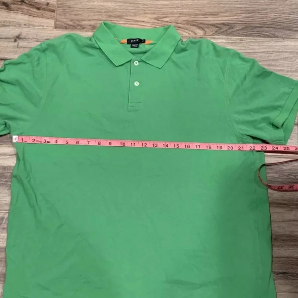 J. Crew Men’s XL Collared 100% Cotton Polo SS Top